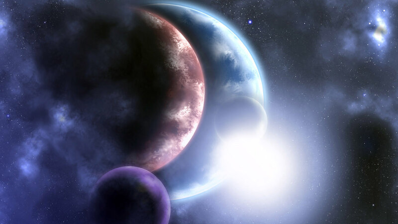 Planets in Space — Sun