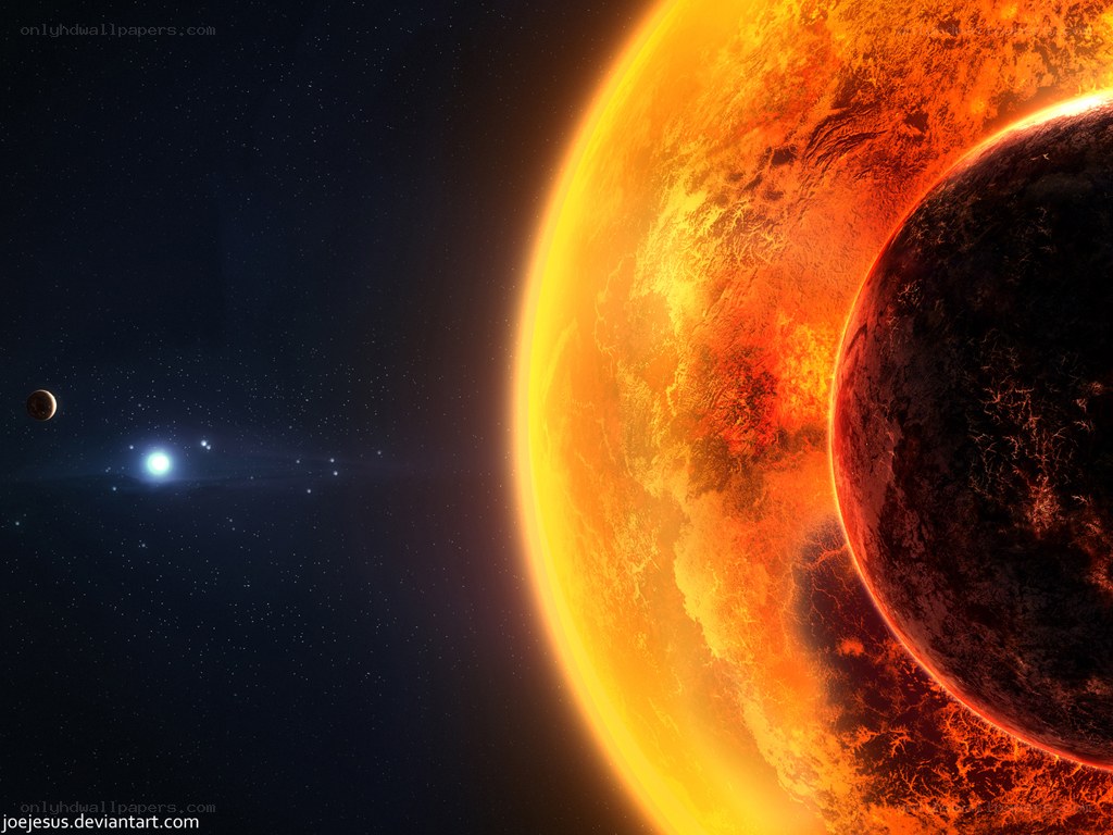 planets near a star