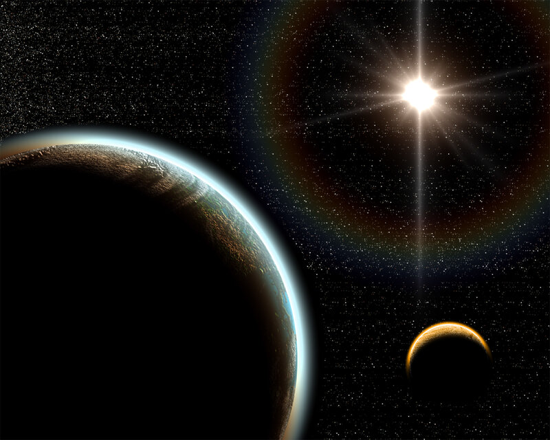Planets orbiting a star