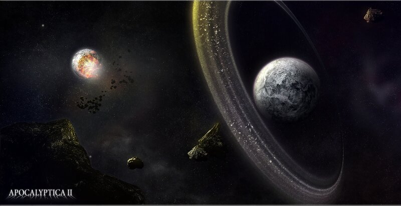Planets with Rings — Black