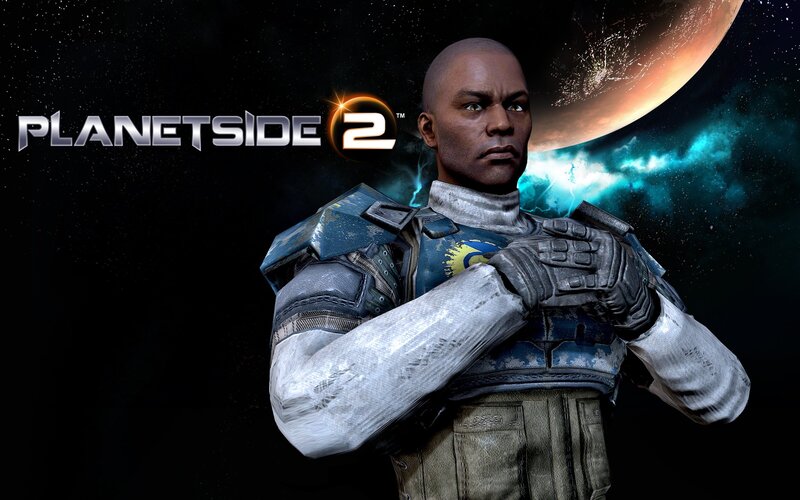 Planetside 2 game character
