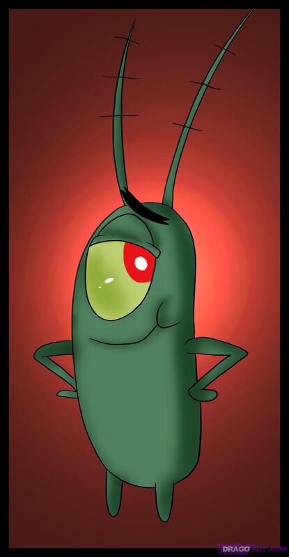 Plankton character illustration