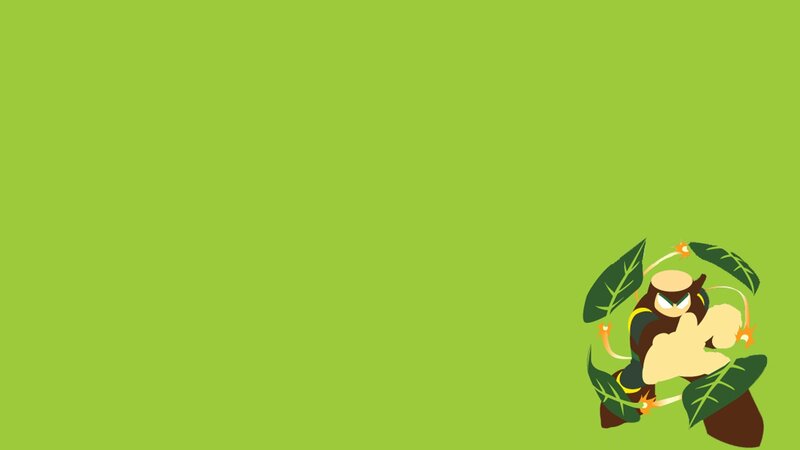 Plant-themed Robot Character
