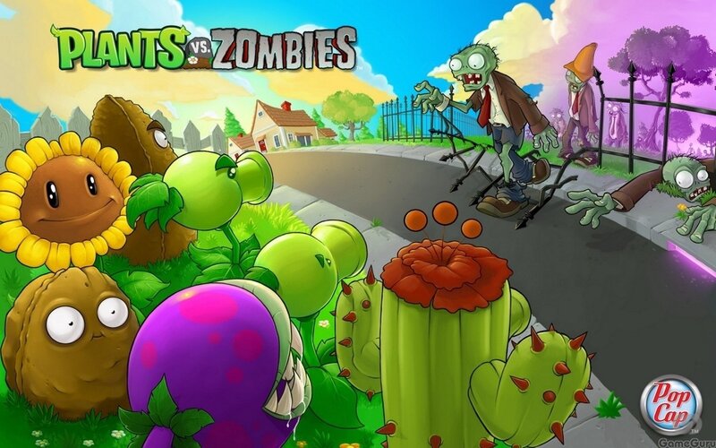 Plants Vs Zombies Game — Green, Playful