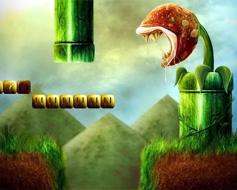 Plants vs. Zombies scene