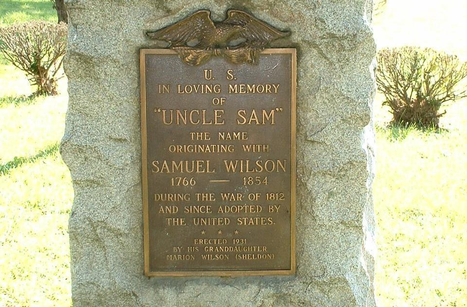 Plaque for Uncle Sam