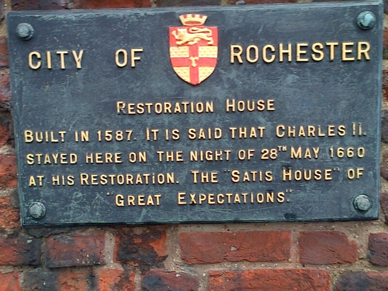 Plaque on Brick Wall — Black