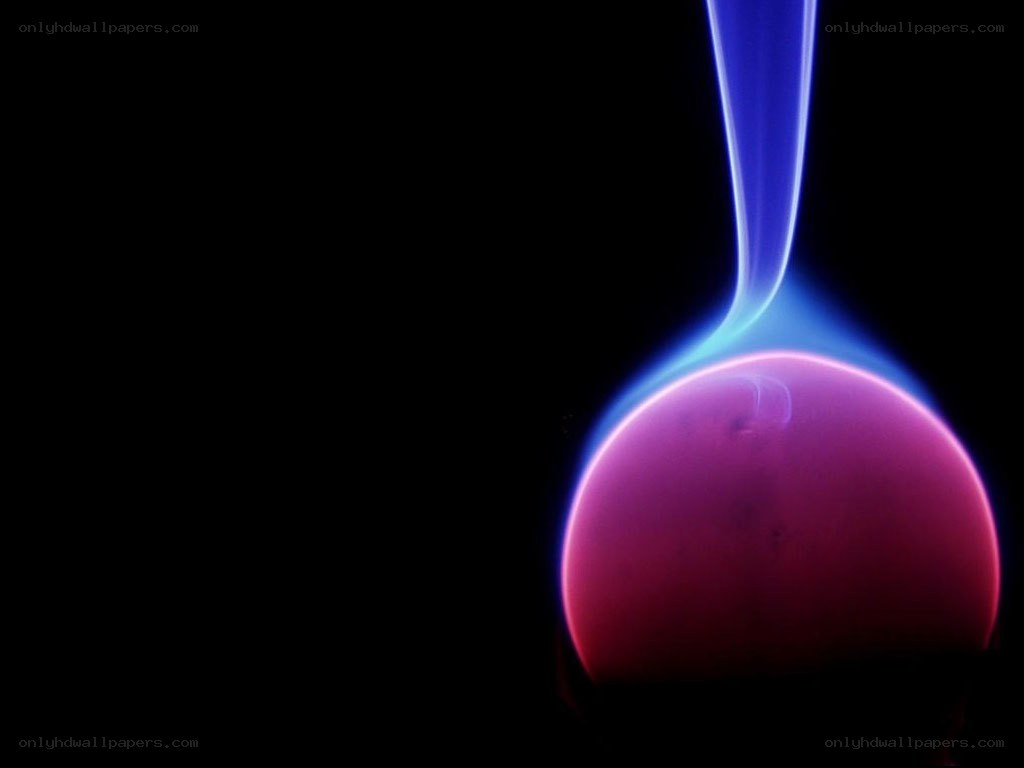 plasma ball glowing in darkness