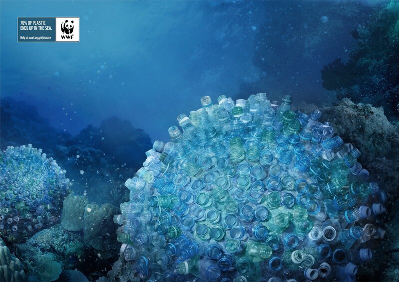 Plastic pollution in the ocean
