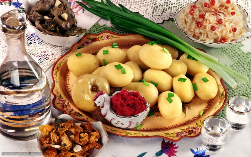 Plate of Boiled Potatoes