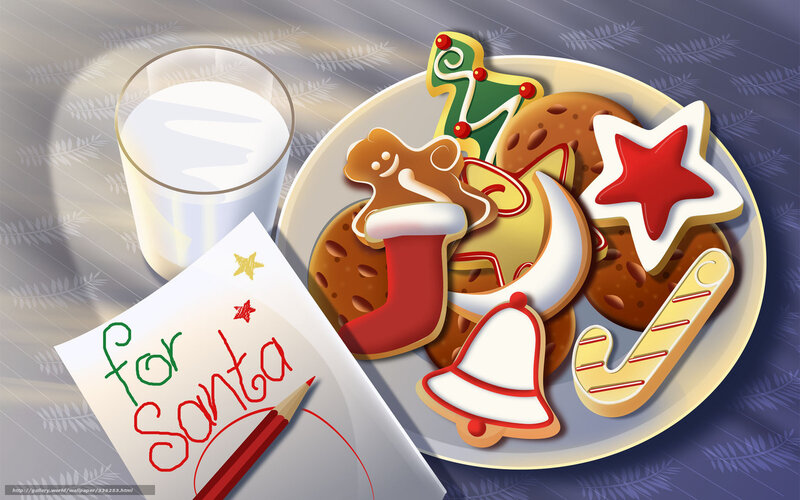 Plate of Cookies and Milk