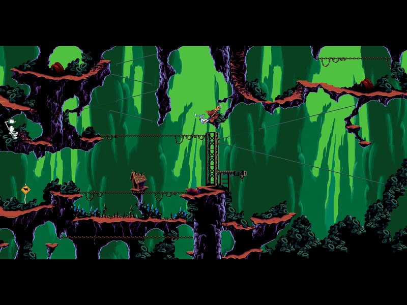 platformer game level
