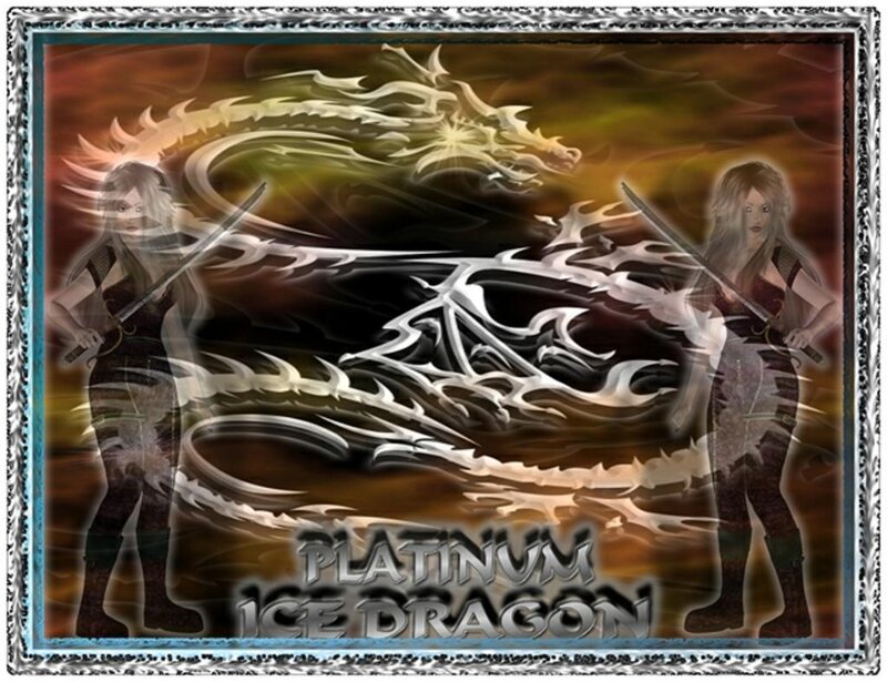Platinum Ice Dragon artwork