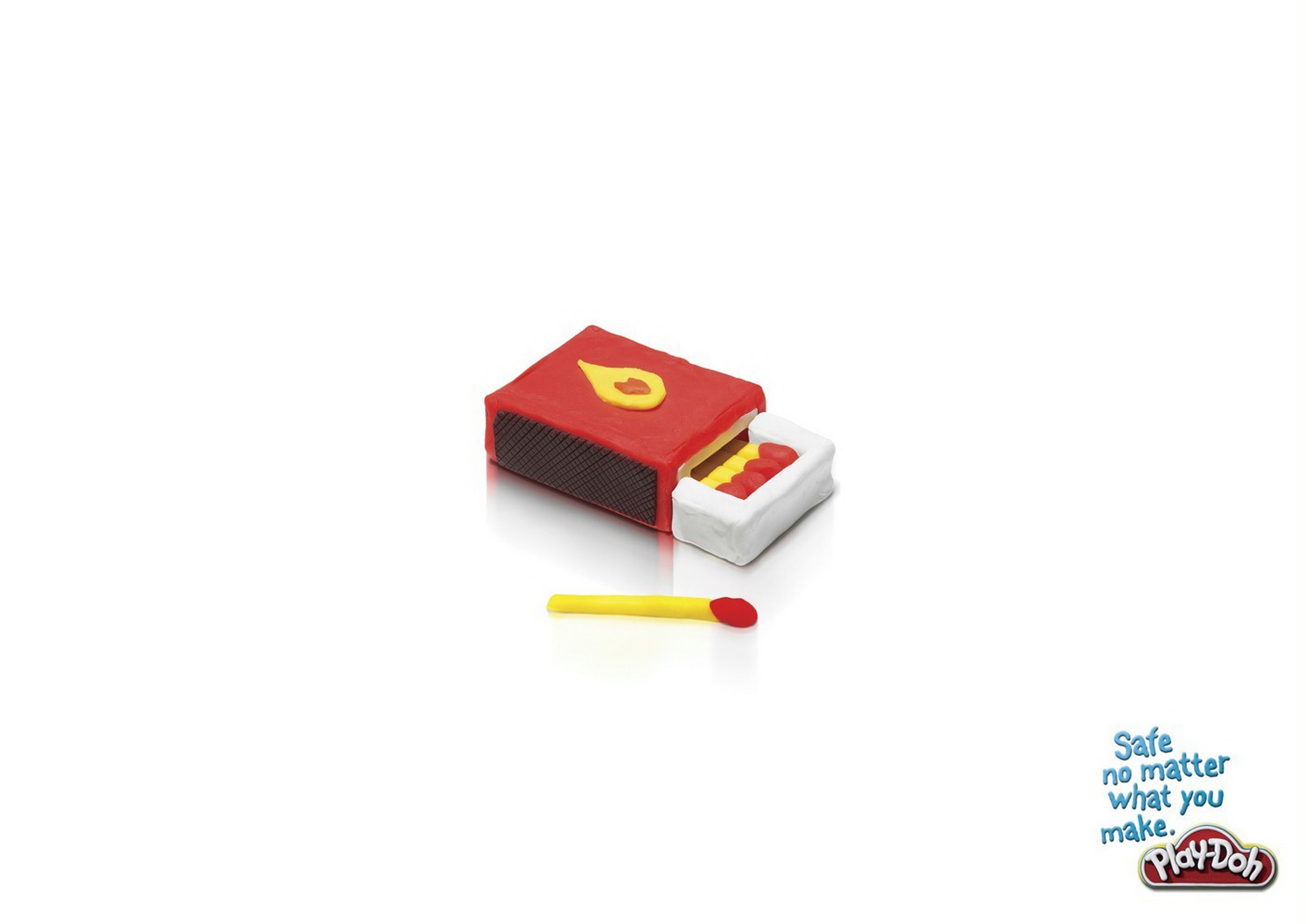 Play-Doh matchbox creation