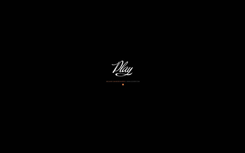 Play logo screen
