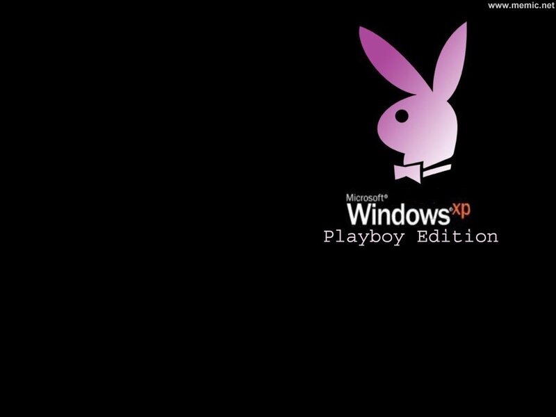 Playboy Bunny Logo — Black, Minimalist