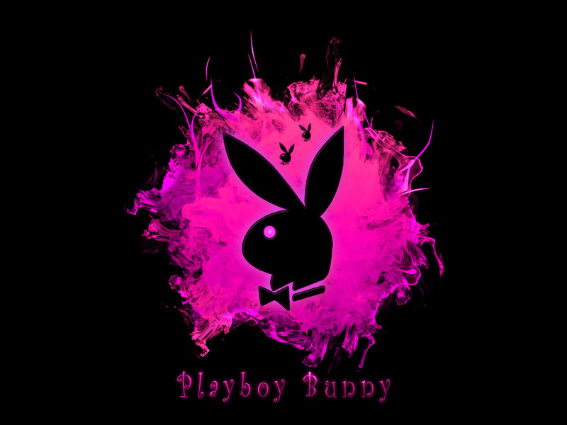 Playboy Bunny Logo — Black