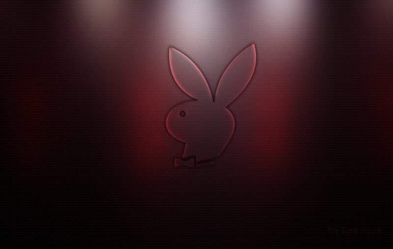 Playboy Bunny Logo — Red