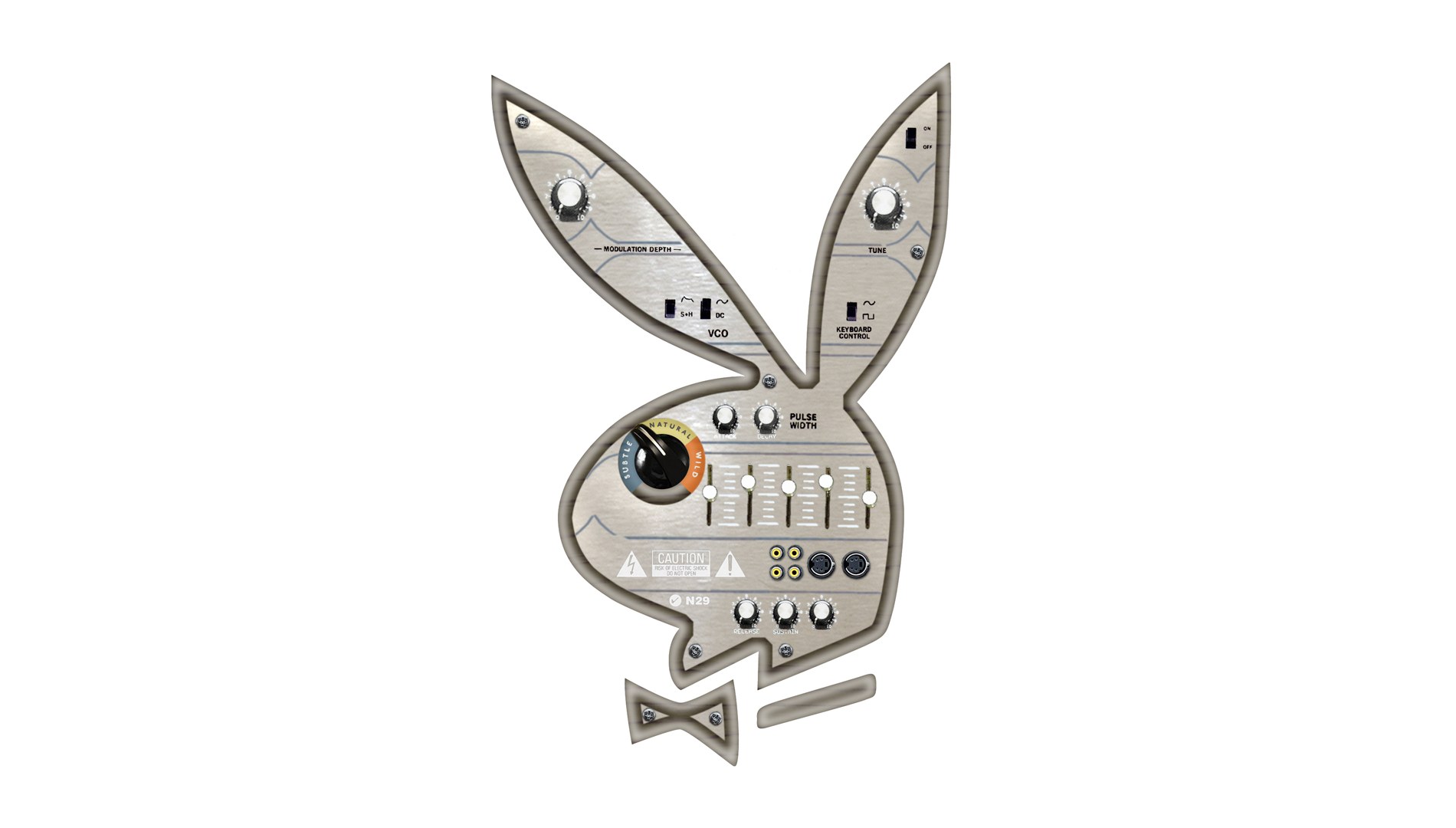 Playboy bunny synthesizer