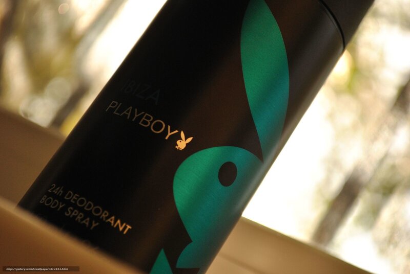 Playboy deodorant bottle