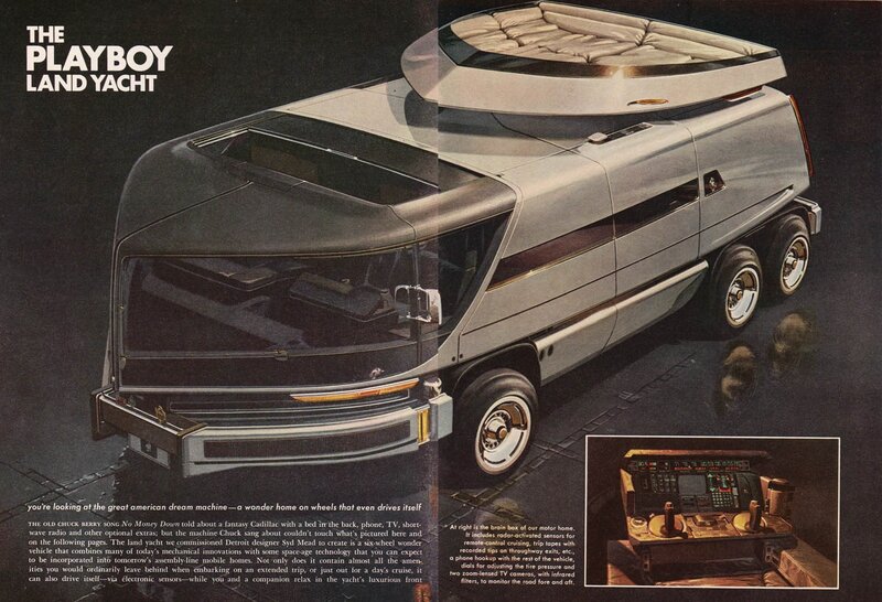 Playboy Land Yacht concept