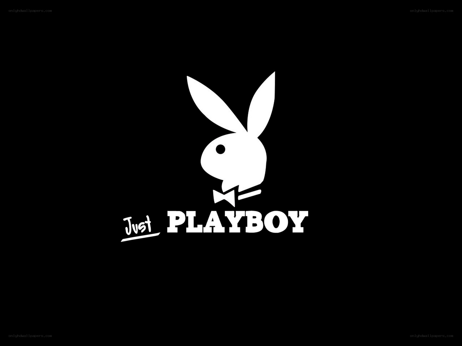 Playboy logo with tagline