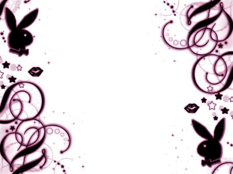 Playboy-themed decorative background