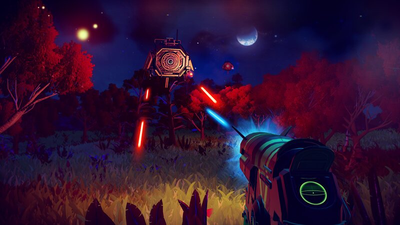 Player Aiming at Drones