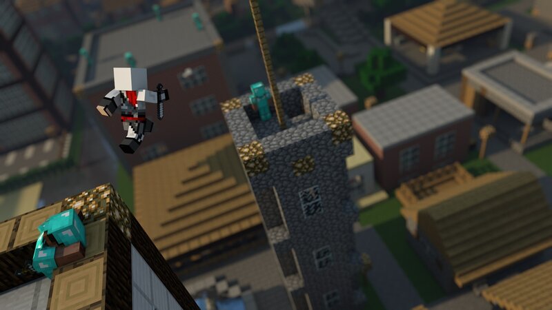 Player Character in Flight