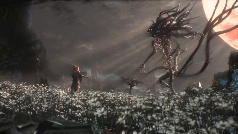 Player Facing Monster — Gray