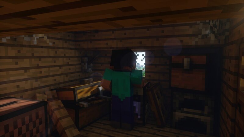 Player in Wooden Room