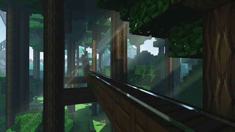 Player on Wooden Bridge — Green