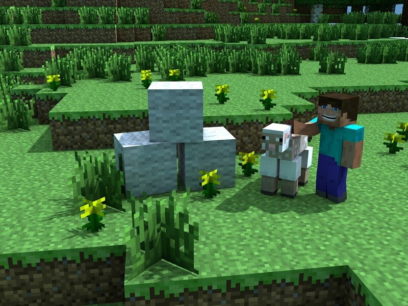 Player with Lamb in Field