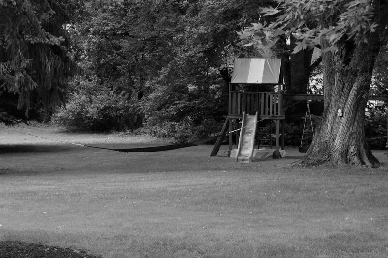 Playground in Backyard