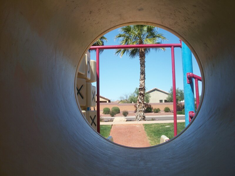 Playground Tunnel View