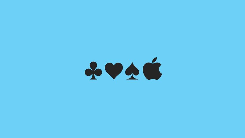 Playing Card Symbols — Blue