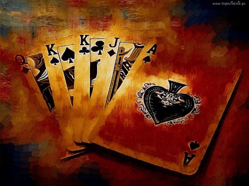 Playing Cards in Fan