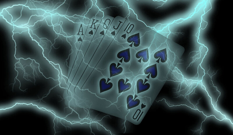 Playing Cards with Lightning
