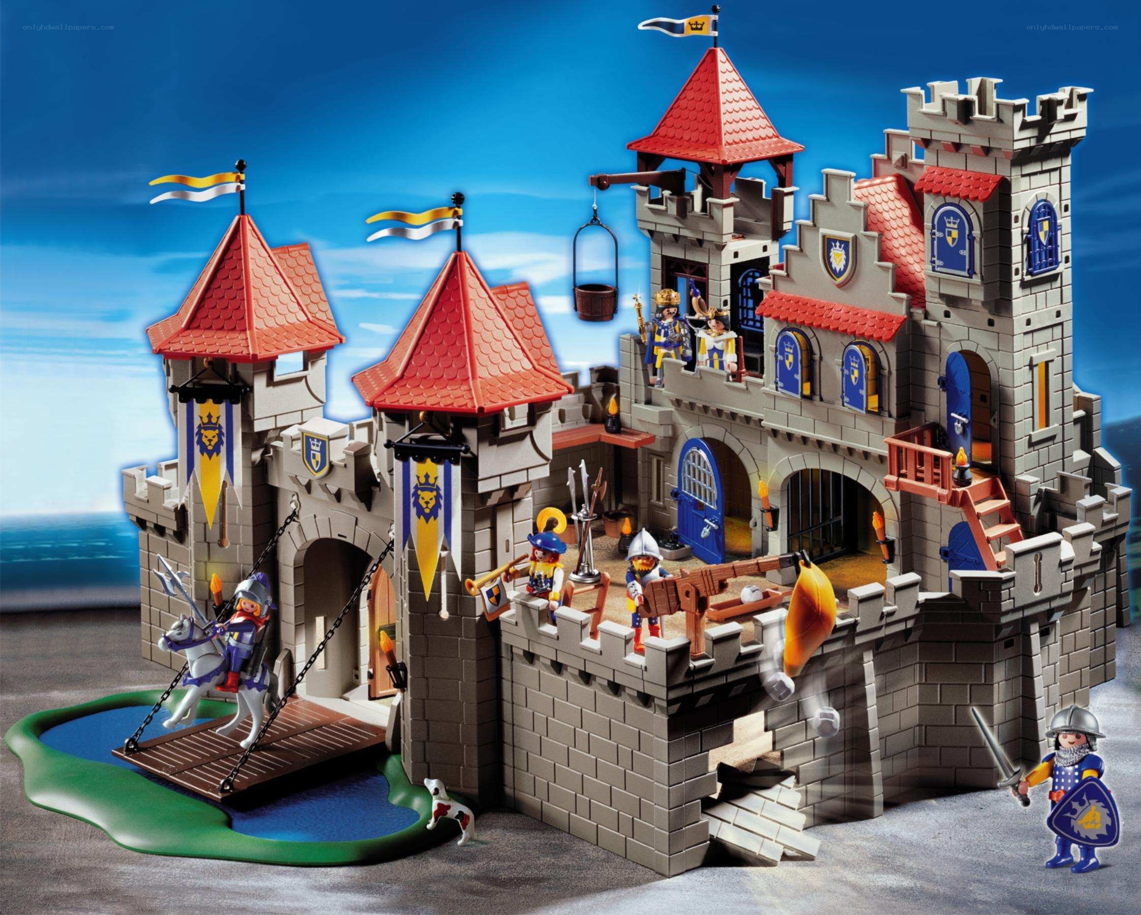Playmobil castle playset