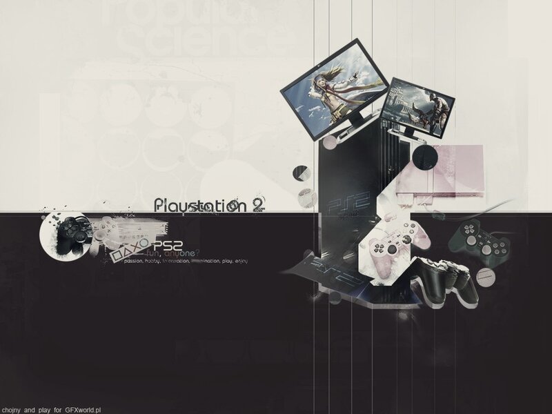 PlayStation 2 collage artwork