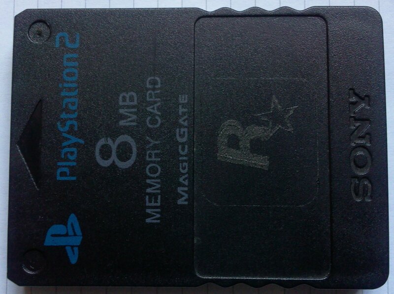 PlayStation 2 memory card