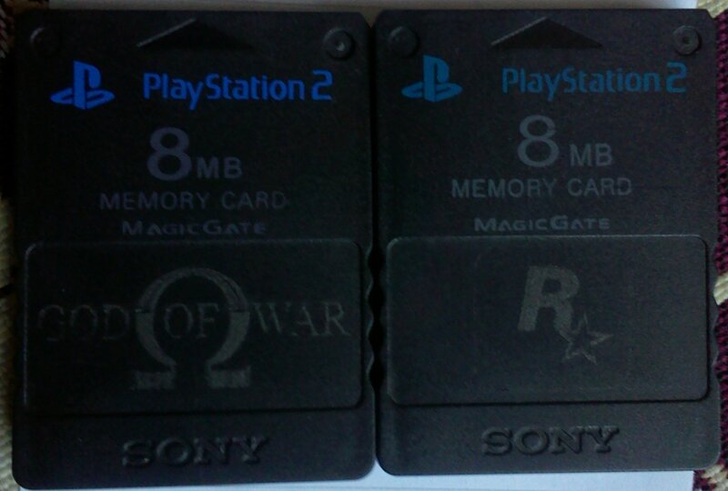 PlayStation 2 memory cards