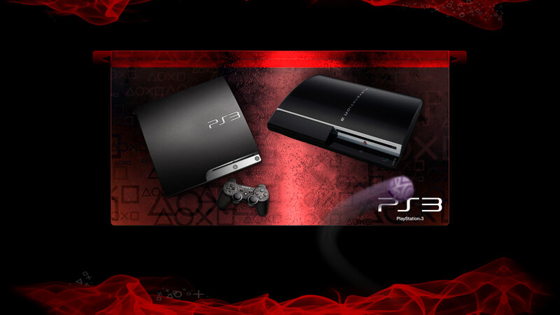 PlayStation 3 console and controller