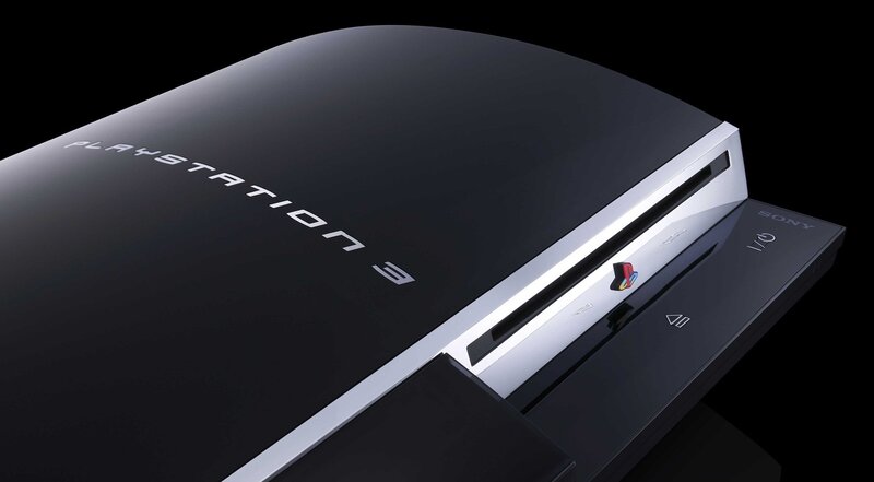 PlayStation 3 Console — Black, Dramatic, Photograph