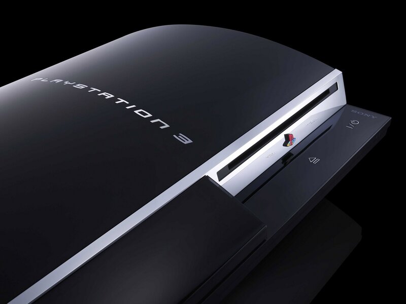 PlayStation 3 Console — Black, Dramatic