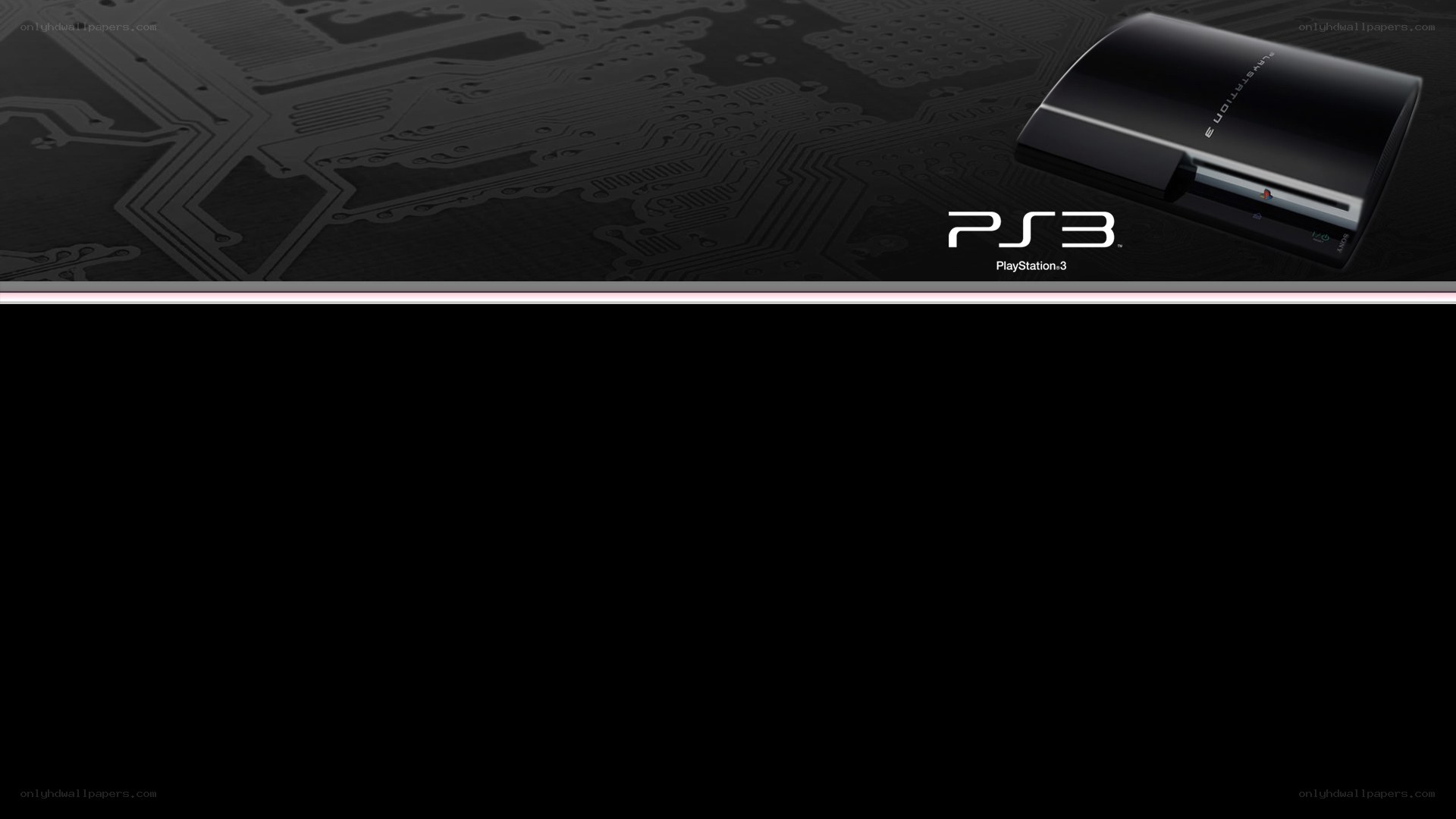 PlayStation 3 console on circuit board