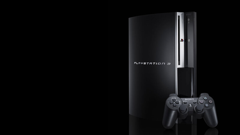 PlayStation 3 console with controller