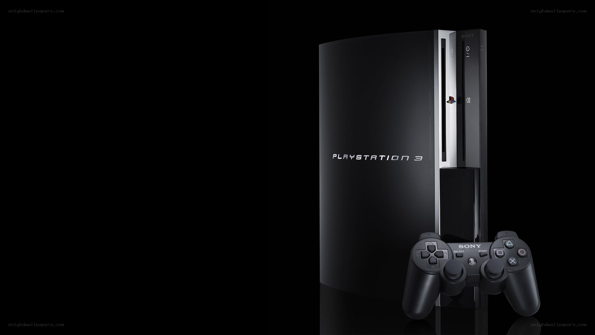 PlayStation 3 console with controller