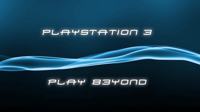 PlayStation 3 logo screen