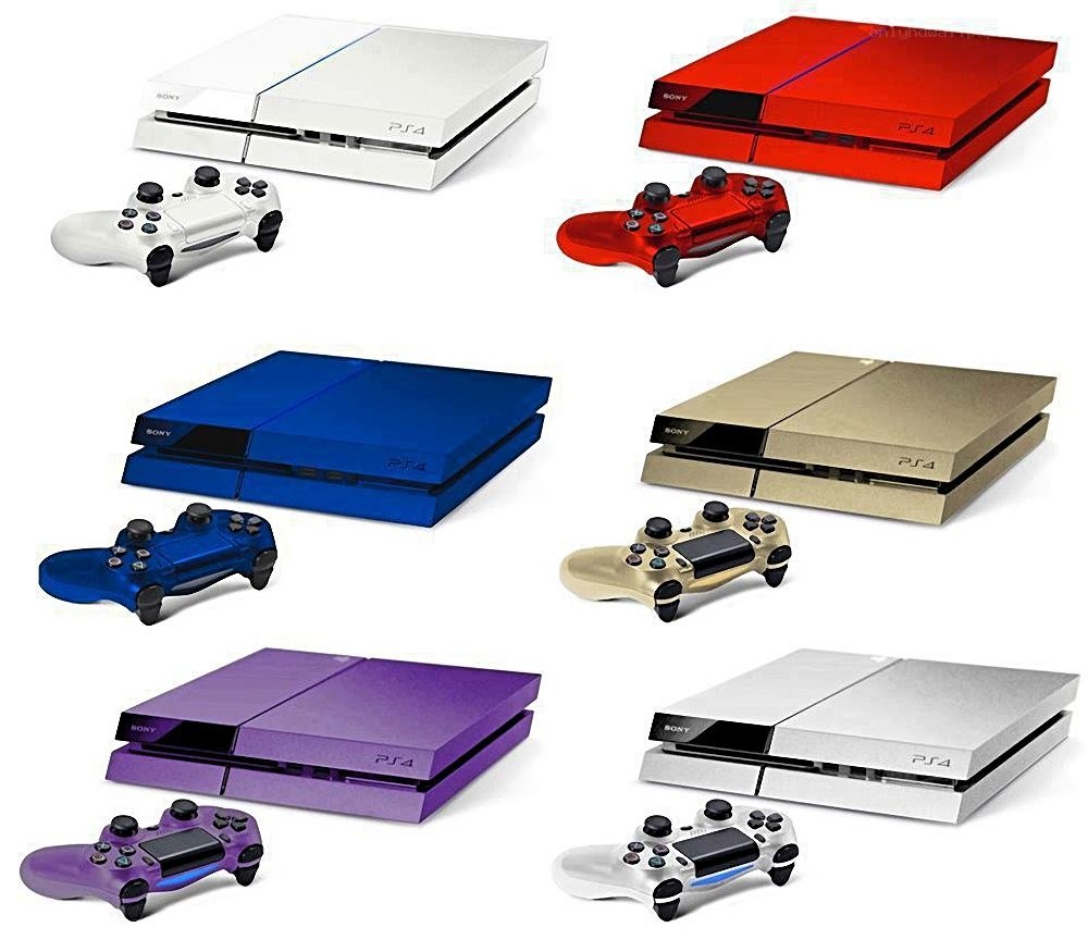 PlayStation 4 console colors